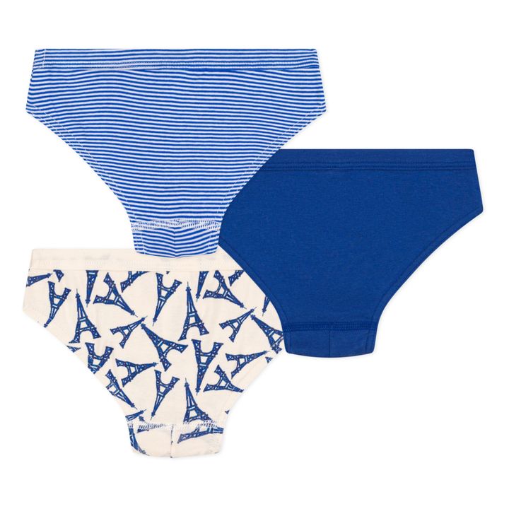 Slips 3er-Pack Paris | Blau- Produktbild Nr. 2
