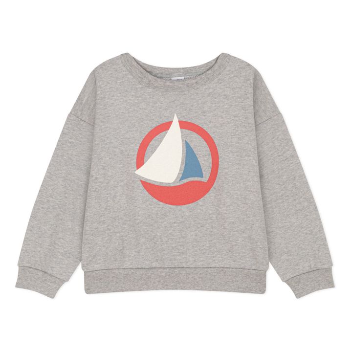 Sudadera Moletón | Gris Jaspeado- Imagen del producto n°0