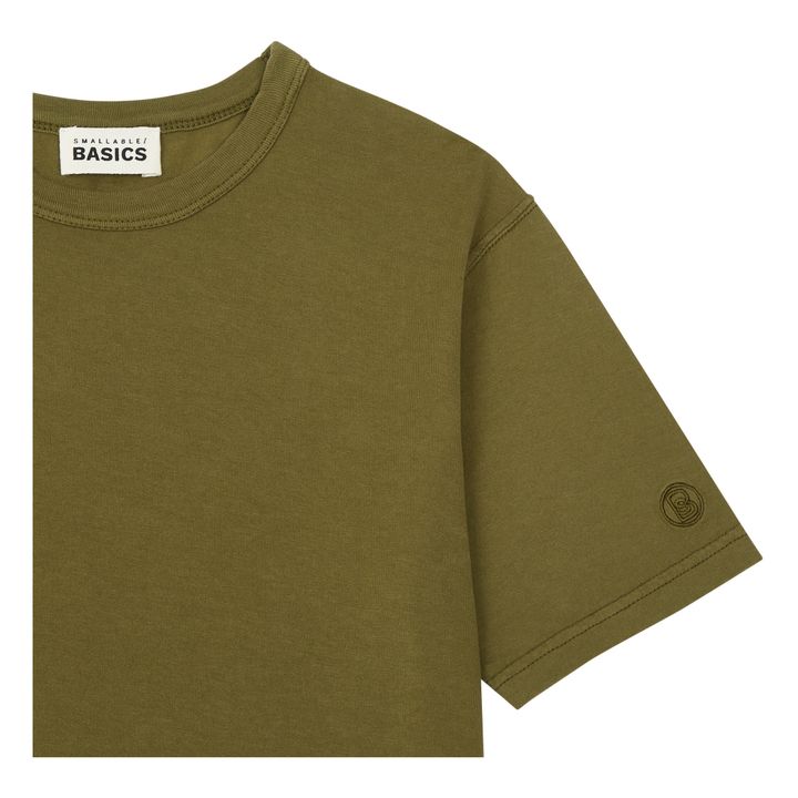 Boy's Oversize Organic Cotton T-shirt | Bronce- Imagen del producto n°1