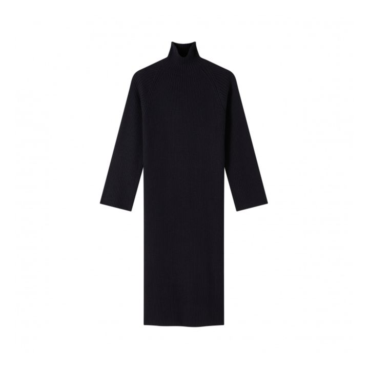 Jersey extrafino de lana merina Prisca | Azul Marino- Imagen del producto n°0