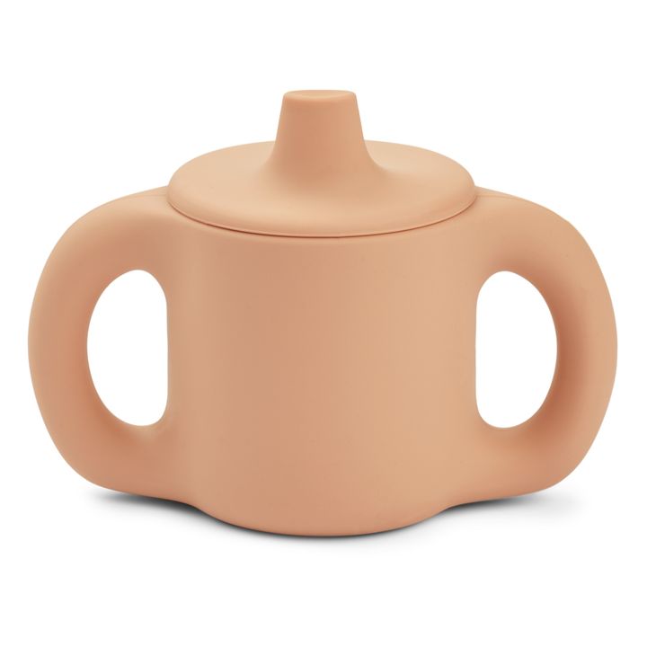 Tasse d'apprentissage Katinka en silicone | Rose pâle- Image produit n°0