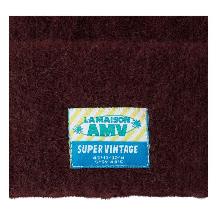 Berretto in lana e alpaca Vitow | Prugna- Immagine del prodotto n°1
