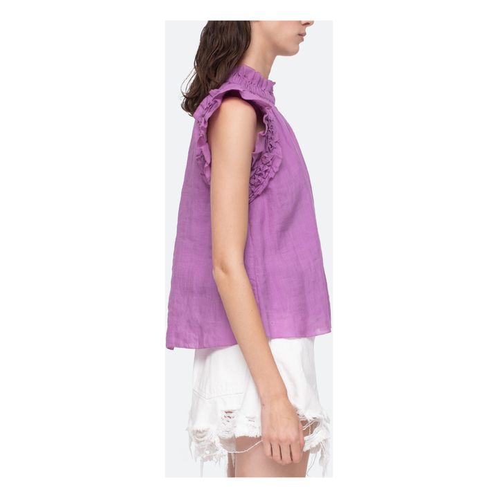 Top Micah Solid Ramie | Lavendel- Produktbild Nr. 3