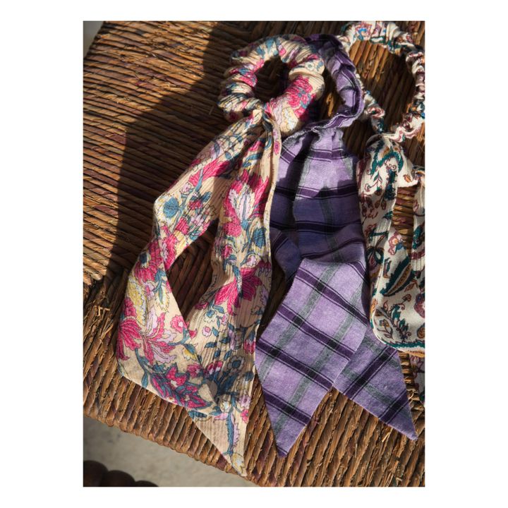 Scrunchie Foulard Akimmi - Collezione Donna | Rosa- Immagine del prodotto n°3