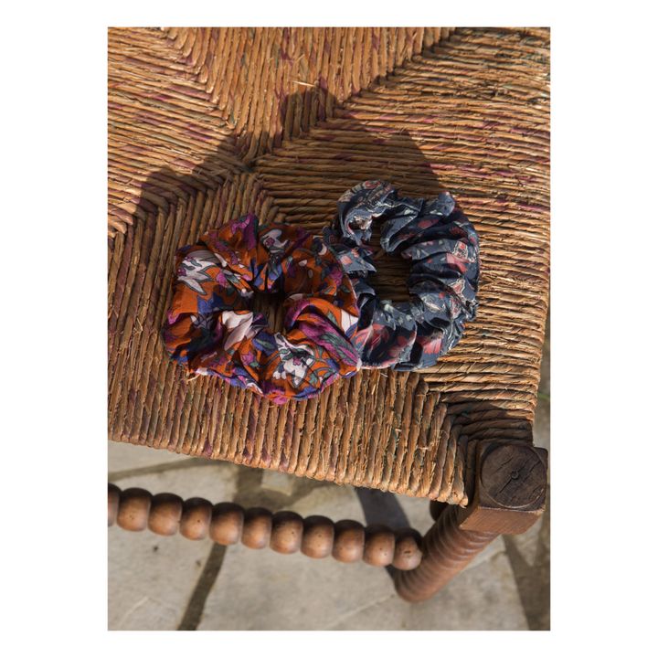 Scrunchie Khaalia - Collezione Donna | Blu notte- Immagine del prodotto n°2