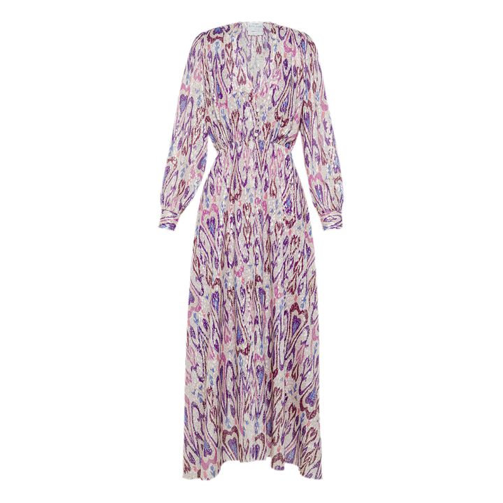 Kleid "Norther Light" Seide | Rosa- Produktbild Nr. 0