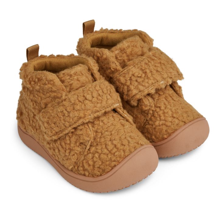Scratch Shoes Recycled Material Fur Shape Marcus | Caramel- Product image n°3