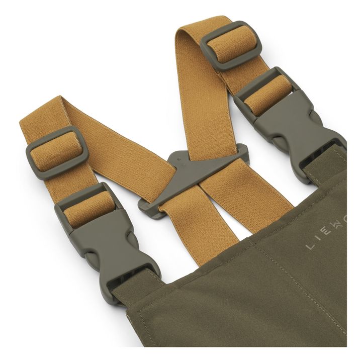 Ski Latzhose Recyceltes Material Sejr | Khaki- Produktbild Nr. 1
