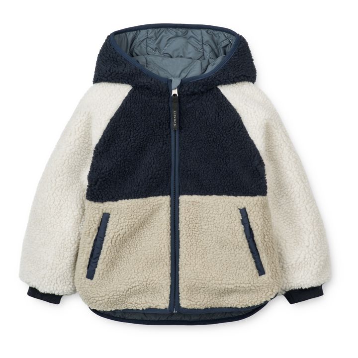 Chaqueta de material reciclado reversible Jackson | Azul- Imagen del producto n°0