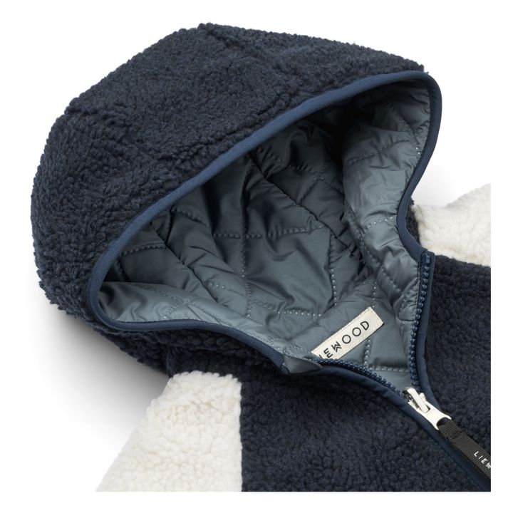 Chaqueta de material reciclado reversible Jackson | Azul- Imagen del producto n°5