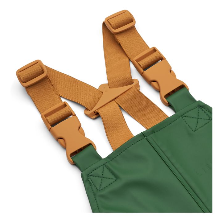 Wasserdichte Jacke + Hose Recyceltes Material Krokodile Melodi | Grün- Produktbild Nr. 2