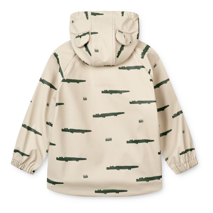 Wasserdichte Jacke + Hose Recyceltes Material Krokodile Melodi | Grün- Produktbild Nr. 8