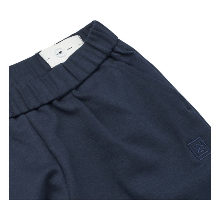 Pantalón de algodón ecológico Lesley | Azul Marino- Imagen del producto n°1