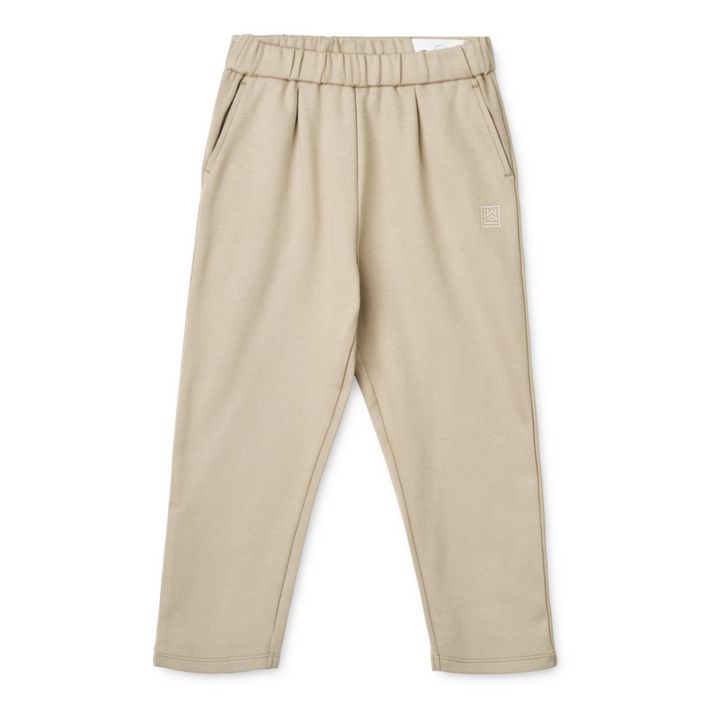 Pantalones Lesley de algodón ecológico | Beige- Imagen del producto n°0