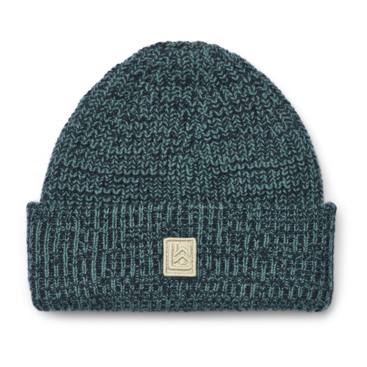 Gorro de lana reciclada Emilio | Azul- Imagen del producto n°0