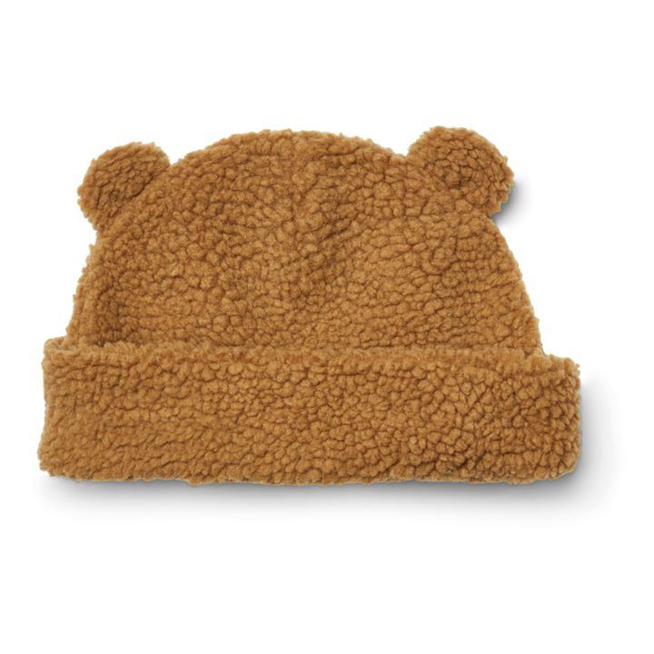 Bibi recycled fur hat | Caramel- Product image n°0