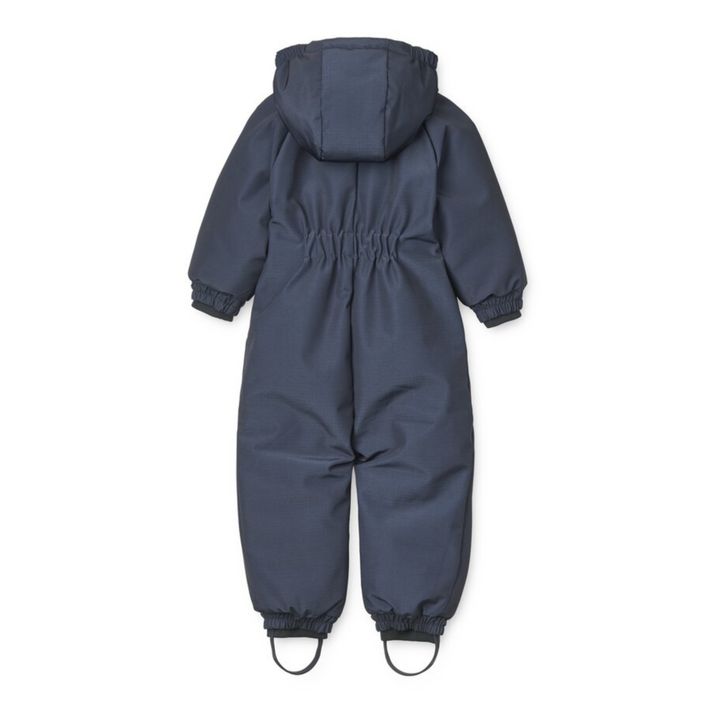 Traje de esquí de lino reciclado | Azul Marino- Imagen del producto n°5