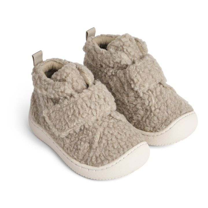 Scratch Shoes Recycled Material Fur Shape Marcus | Beige- Product image n°1