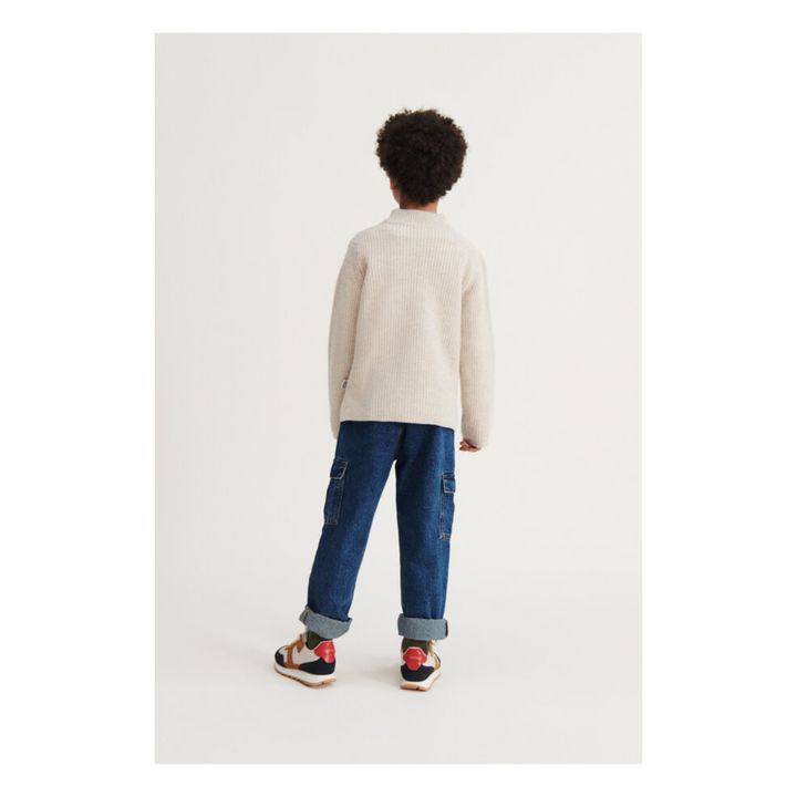 Delvin Organic Cotton Denim Trousers | Denim- Product image n°5