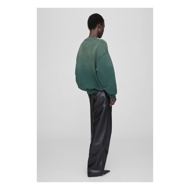 Sweatshirt Jaci Anine Bing California Bio-Baumwolle | Dunkelgrün- Produktbild Nr. 2