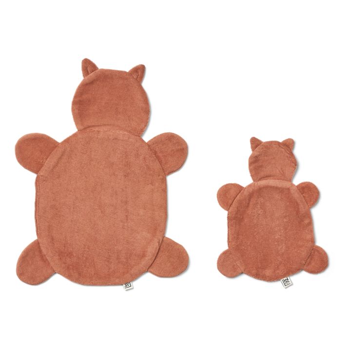 Schmusetuch Janai - 2er-Set | Cat/Tuscany rose- Produktbild Nr. 2