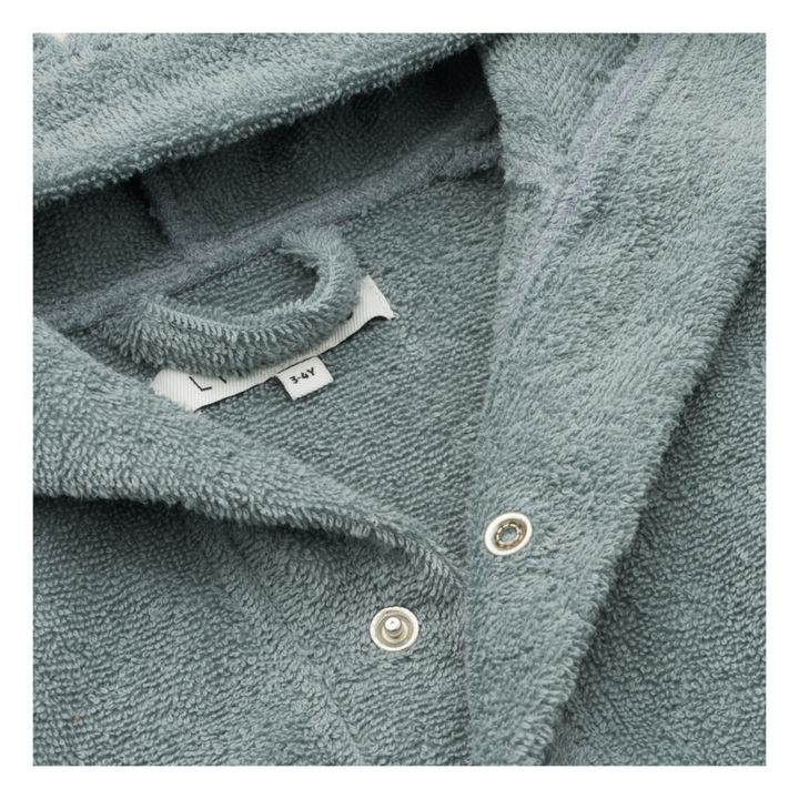 Accappatoio Lily in cotone organico | Blue fog- Immagine del prodotto n°1
