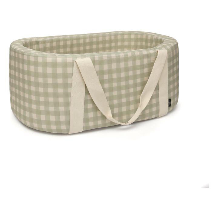 Babytragetasche Kuko - Charlie Crane x MUES Design | Graugrün- Produktbild Nr. 0