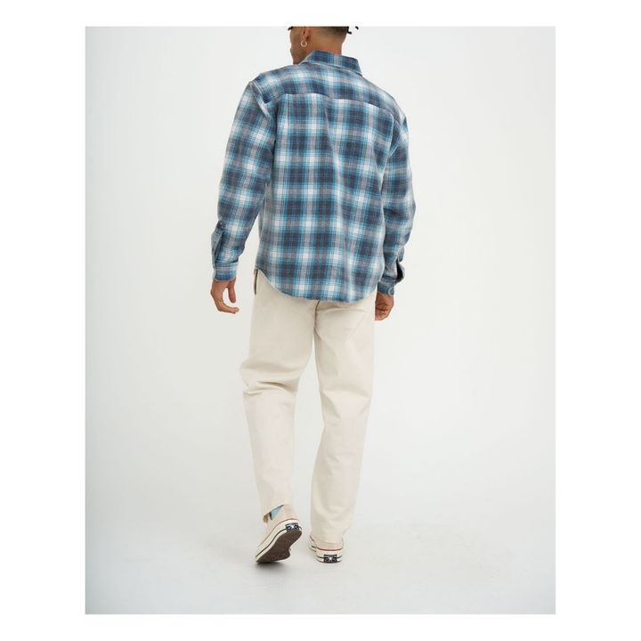 Camicia Vacay Check | Blu- Immagine del prodotto n°5