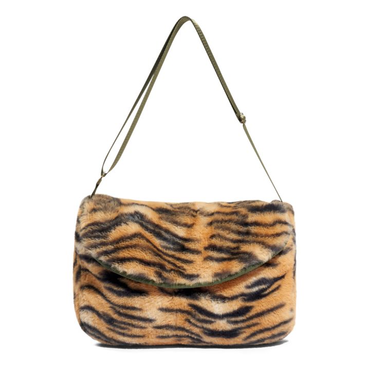 Hailee Pelz-Schultertasche | Beige- Produktbild Nr. 0