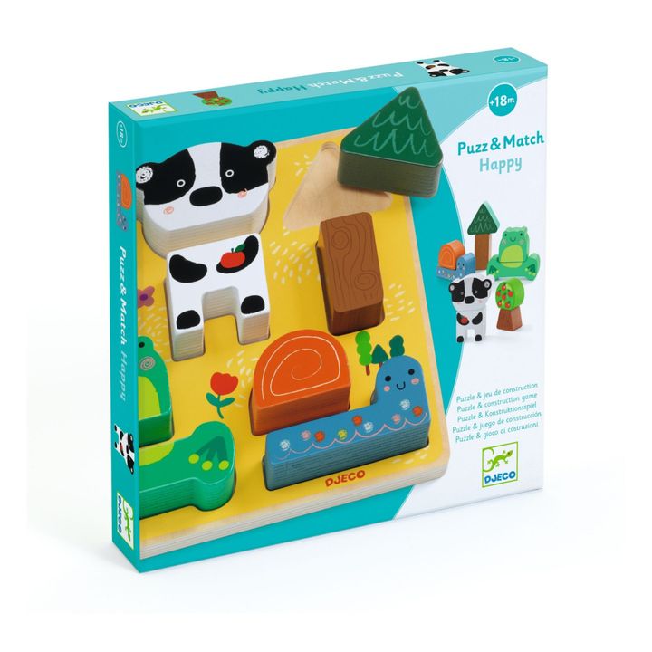 Puzzle-Relief Match Happy- Produktbild Nr. 3