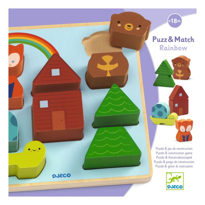 Puzzle-Relief Match Rainbow- Produktbild Nr. 0