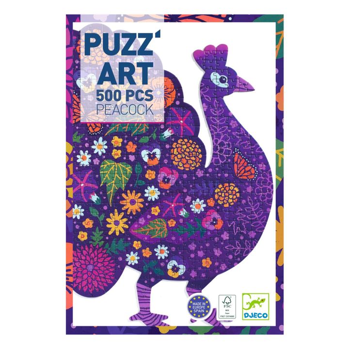 Peacock Puzzle - 500 Teile- Produktbild Nr. 0