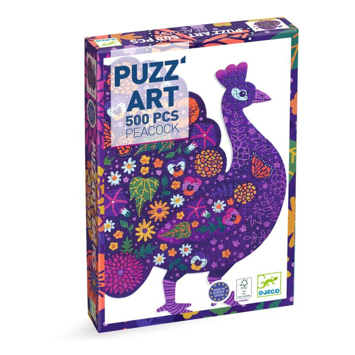 Peacock Puzzle - 500 Teile- Produktbild Nr. 4
