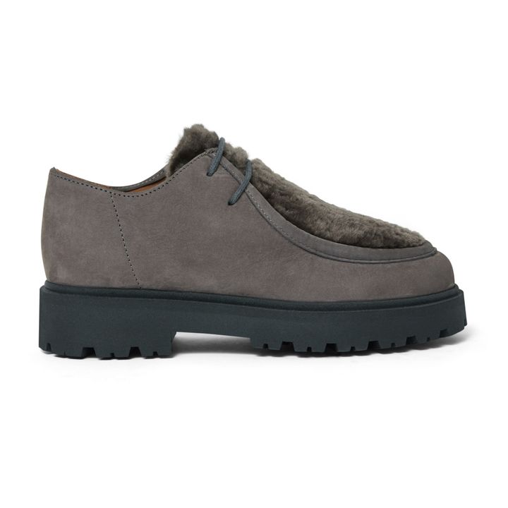 Scarpe da ginnastica stringate | Grigio topo- Immagine del prodotto n°0