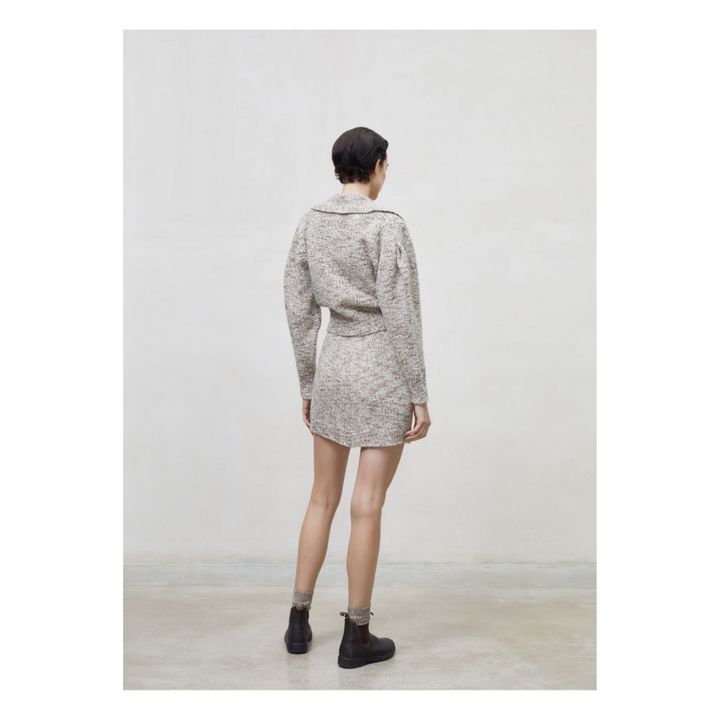 Falda Valeria - Colección Mujer | Beige chiné- Imagen del producto n°2