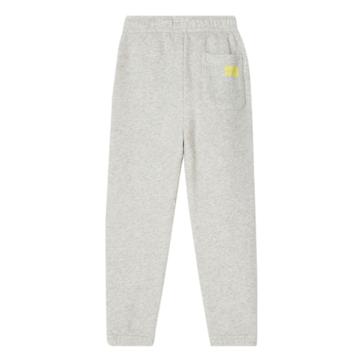Joggers de algodón orgánico Kodytown | Gris Jaspeado- Imagen del producto n°2