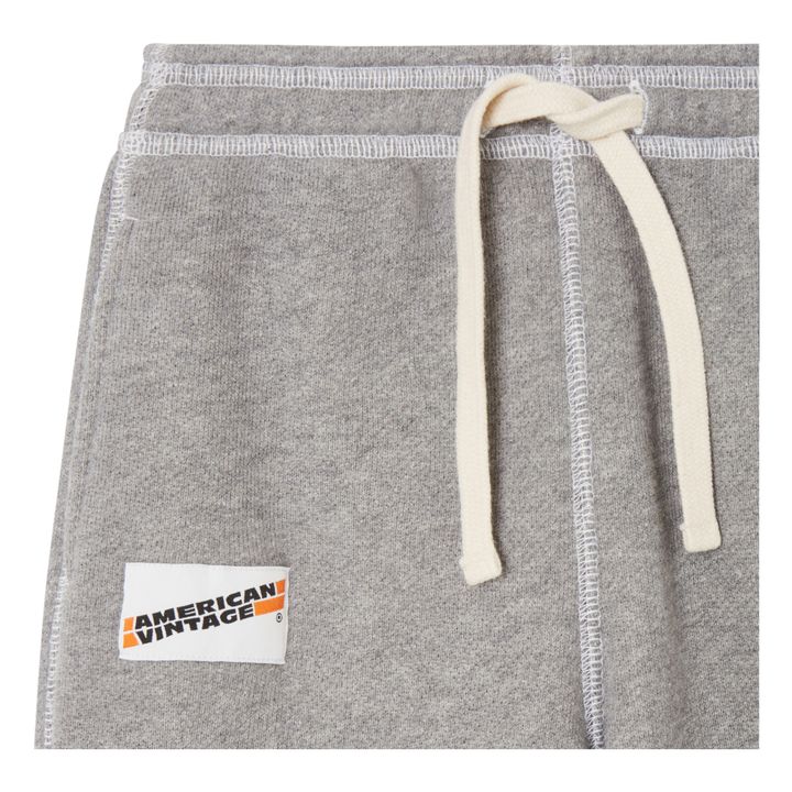 Pantaloni Jogger in cotone bio | Grigio chiné- Immagine del prodotto n°3
