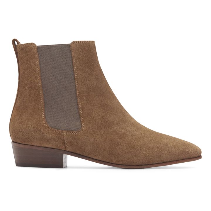 Stiefeletten Wildleder Nr. 66 | Haselnussbraun- Produktbild Nr. 0