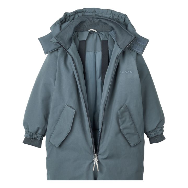 Traje de esquí de material reciclado SNE | Azul- Imagen del producto n°1