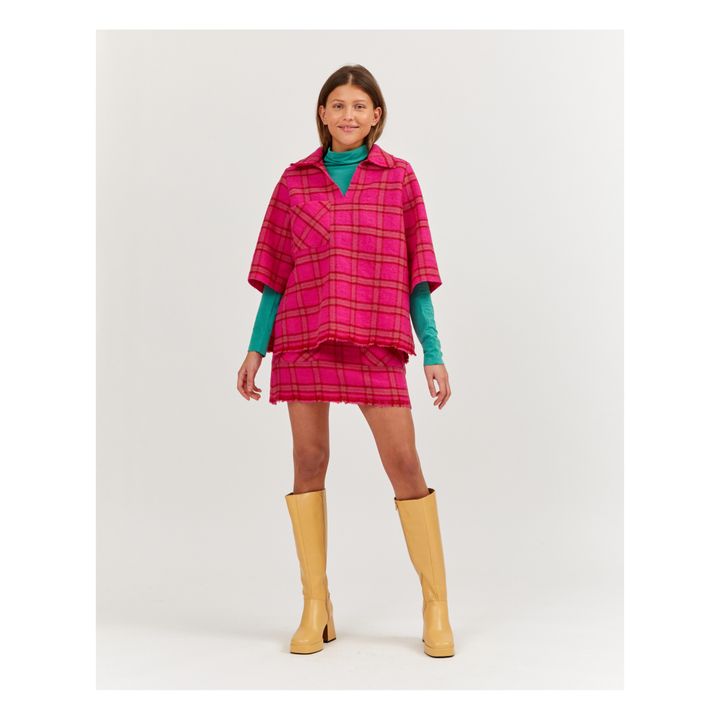 Top de lana hervida Ralph Carreaux | Rosa Fushia- Imagen del producto n°1