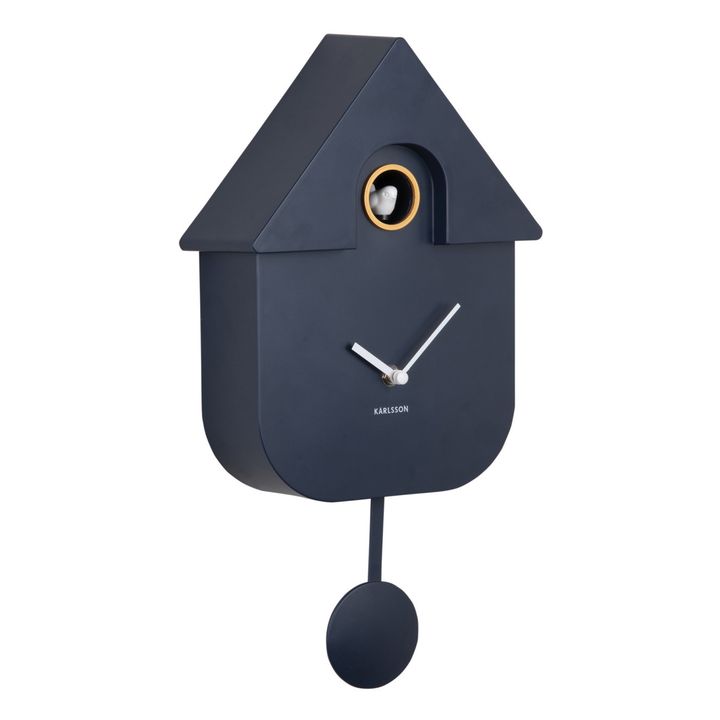 Orologio a pendolo Modern Coucou | Blu- Immagine del prodotto n°0