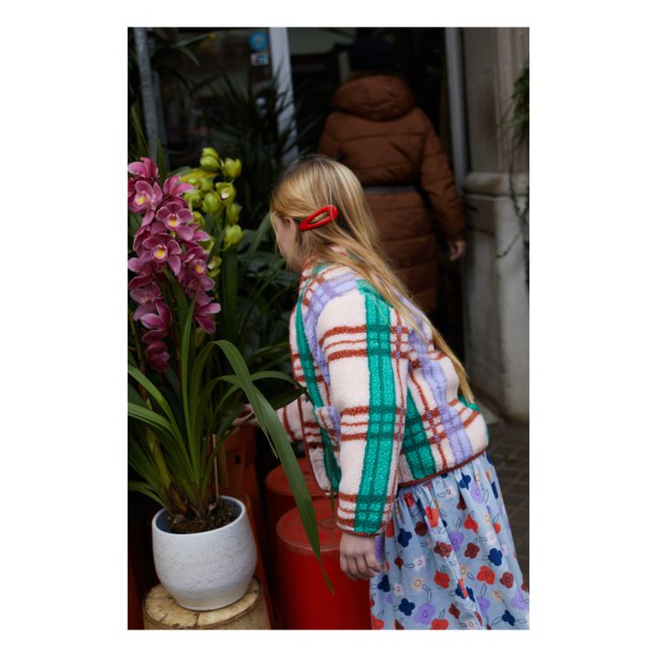 Zélie Corduroy Skirt | Pale blue- Product image n°1