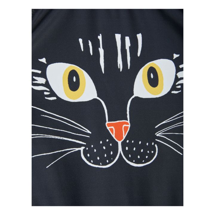 Cat Recycled Polyamide Swimsuit | Black- Product image n°1