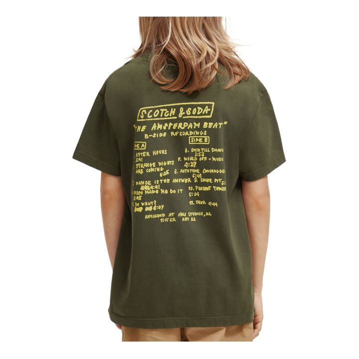 Camiseta Artwork | Verde Kaki- Imagen del producto n°3