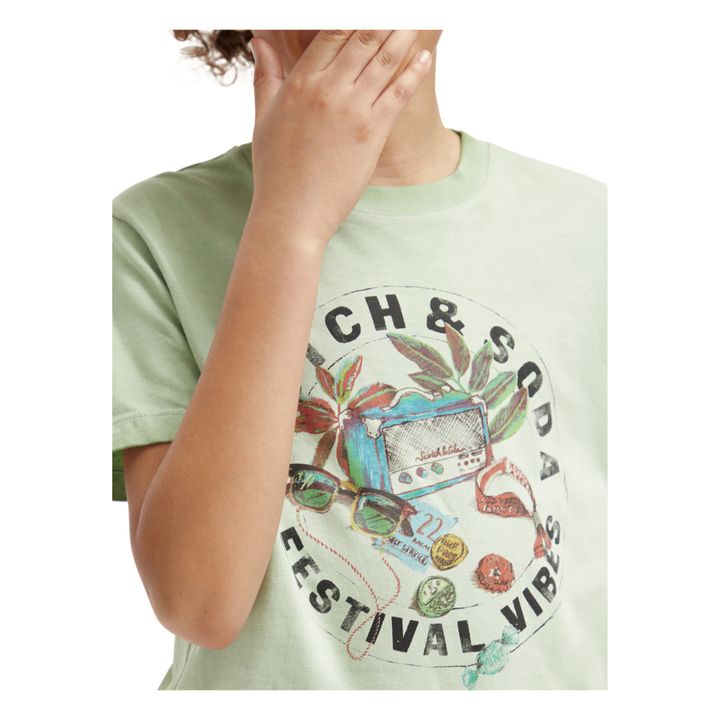 Printed T-shirt | Green- Product image n°3