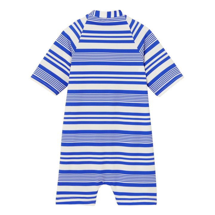 Combishort Anti-UV Rayée Matière Recyclée Malo | Blanco- Imagen del producto n°2