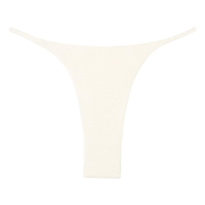 Slip Bikini Rio Boucle | Ecru- Immagine del prodotto n°0