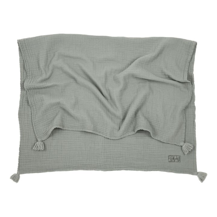 Wabi-Sabi Throw | Grey blue- Product image n°2