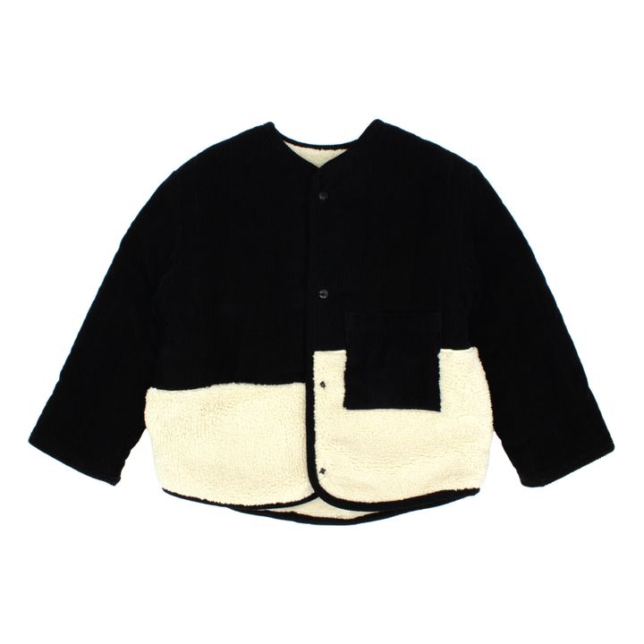 Chaqueta acolchada reciclada London | Negro- Imagen del producto n°0