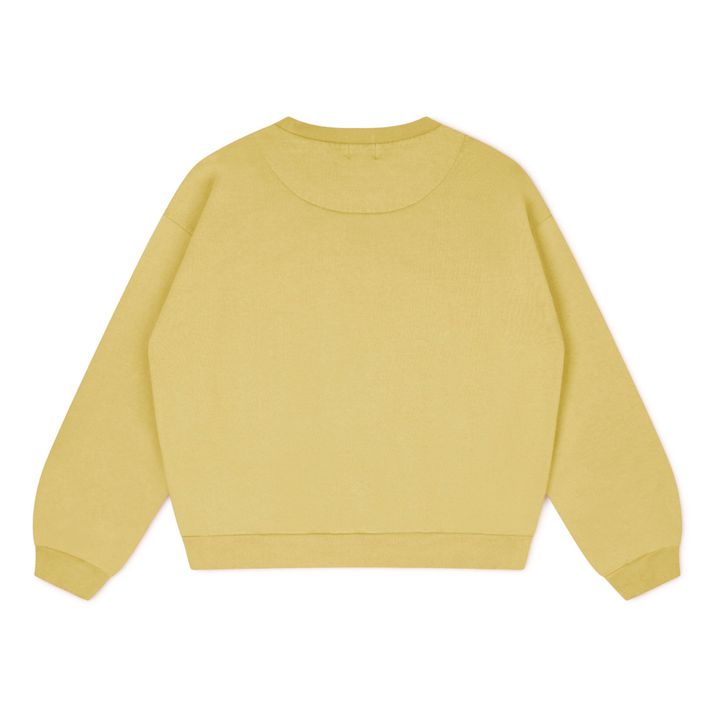 Felpa Cotone Bio - Collezione Donna | Giallo chiaro- Immagine del prodotto n°6